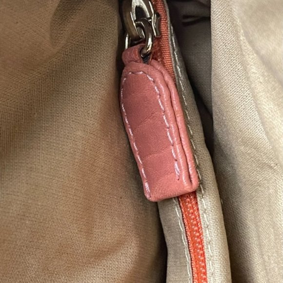 Sundance | Coral Boho Leather Super Slouch Hobo Handbag - Picture 6 of 10